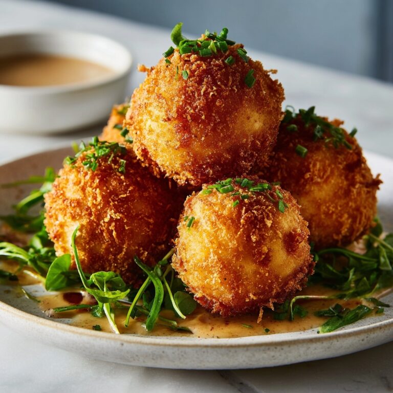 Crab Beignets with Remoulade Dipping Sauce Recipe