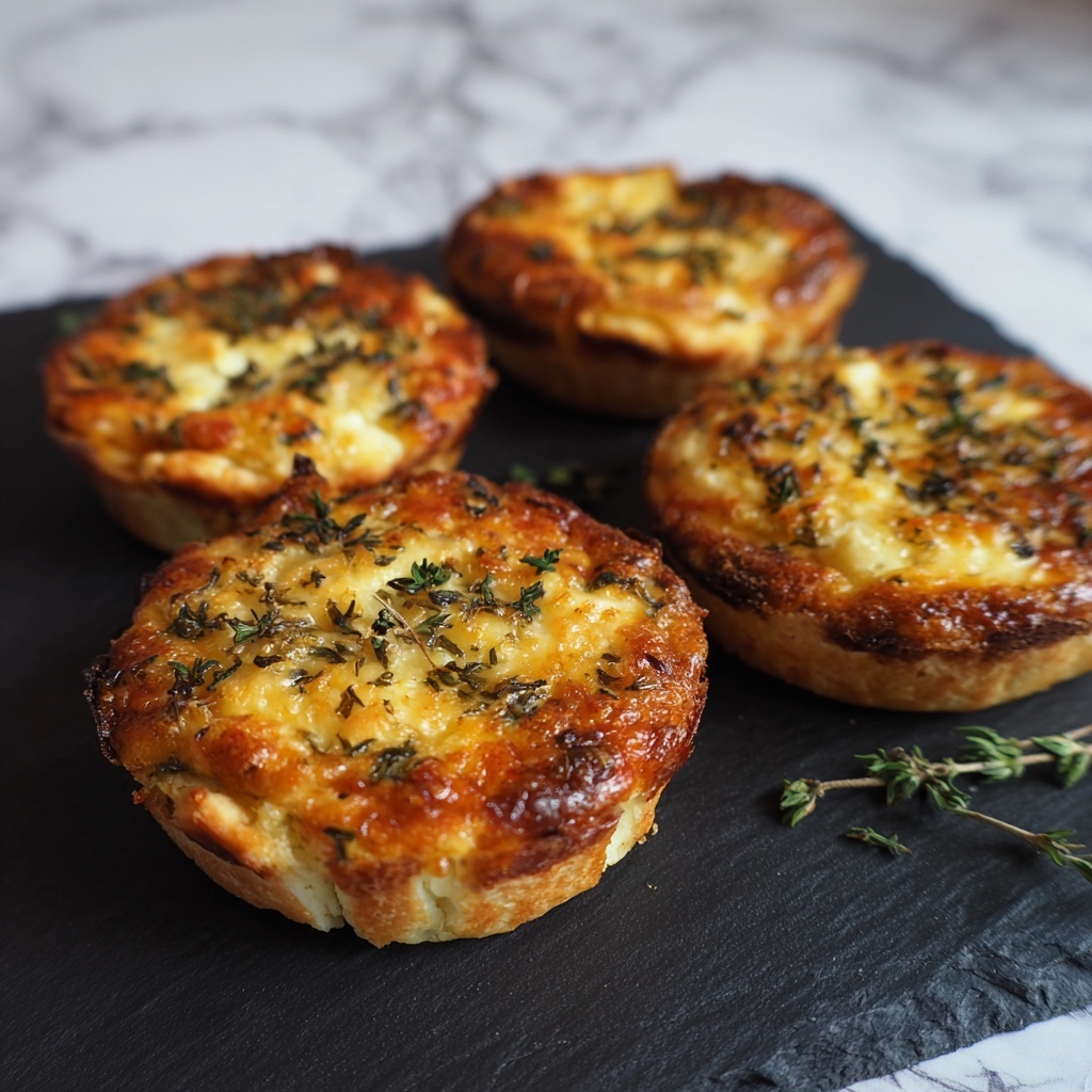 Easy Mashed Potato Muffins Recipe - Recipe Image