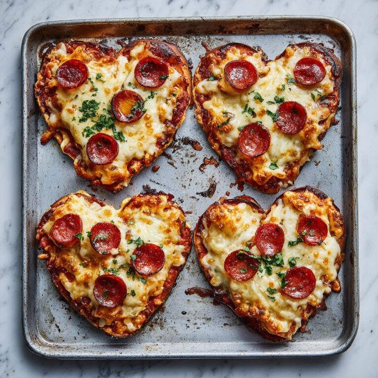 Heart-Shaped Pizzas: A Delicious and Fun Way to Celebrate Recipe