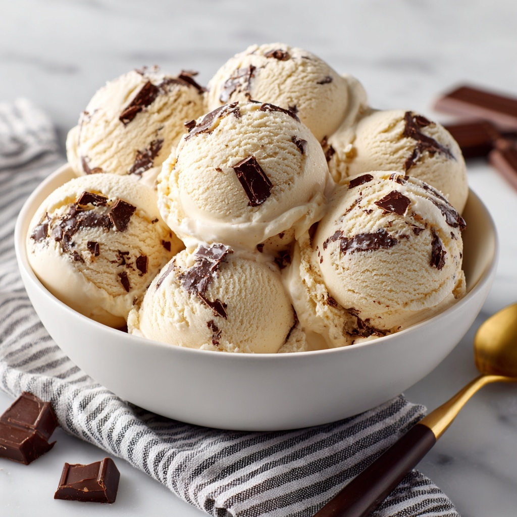 Chocolate Chip Cookie Dough Ice Cream Recipe - Recipe Image