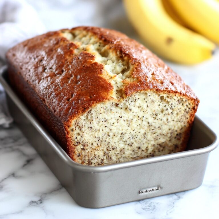 Classic Homemade Banana Bread Recipe