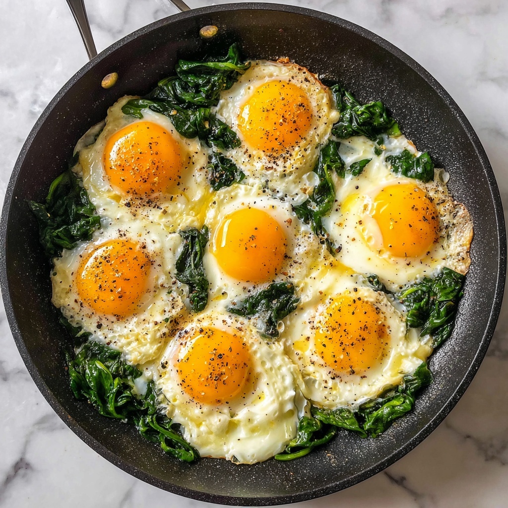 Baked Eggs Florentine Recipe - Recipe Image