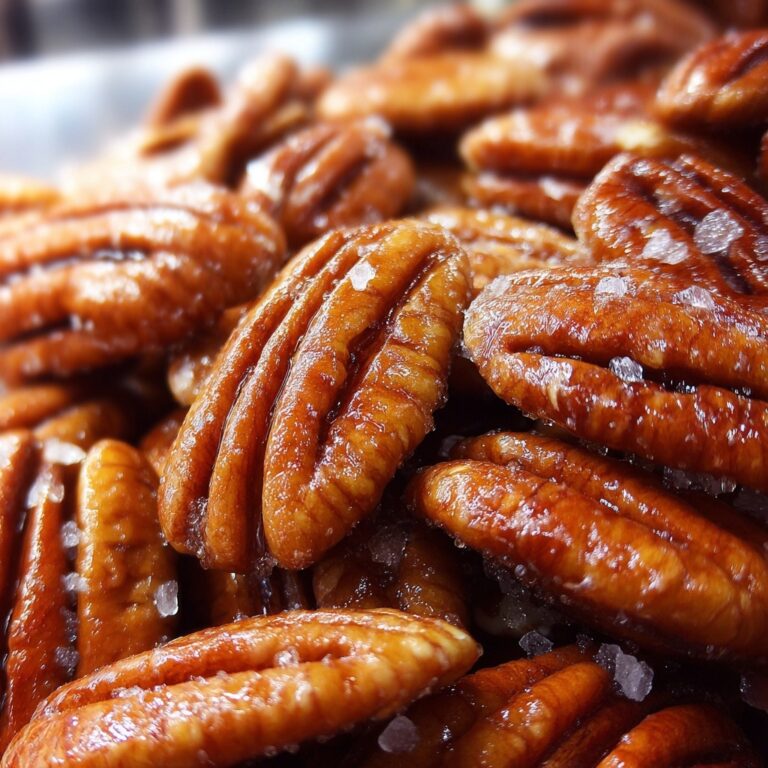 Salted Caramel Pecans Recipe