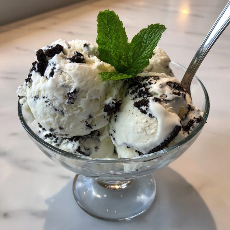 Homemade Mint Chocolate Chip Ice Cream Recipe