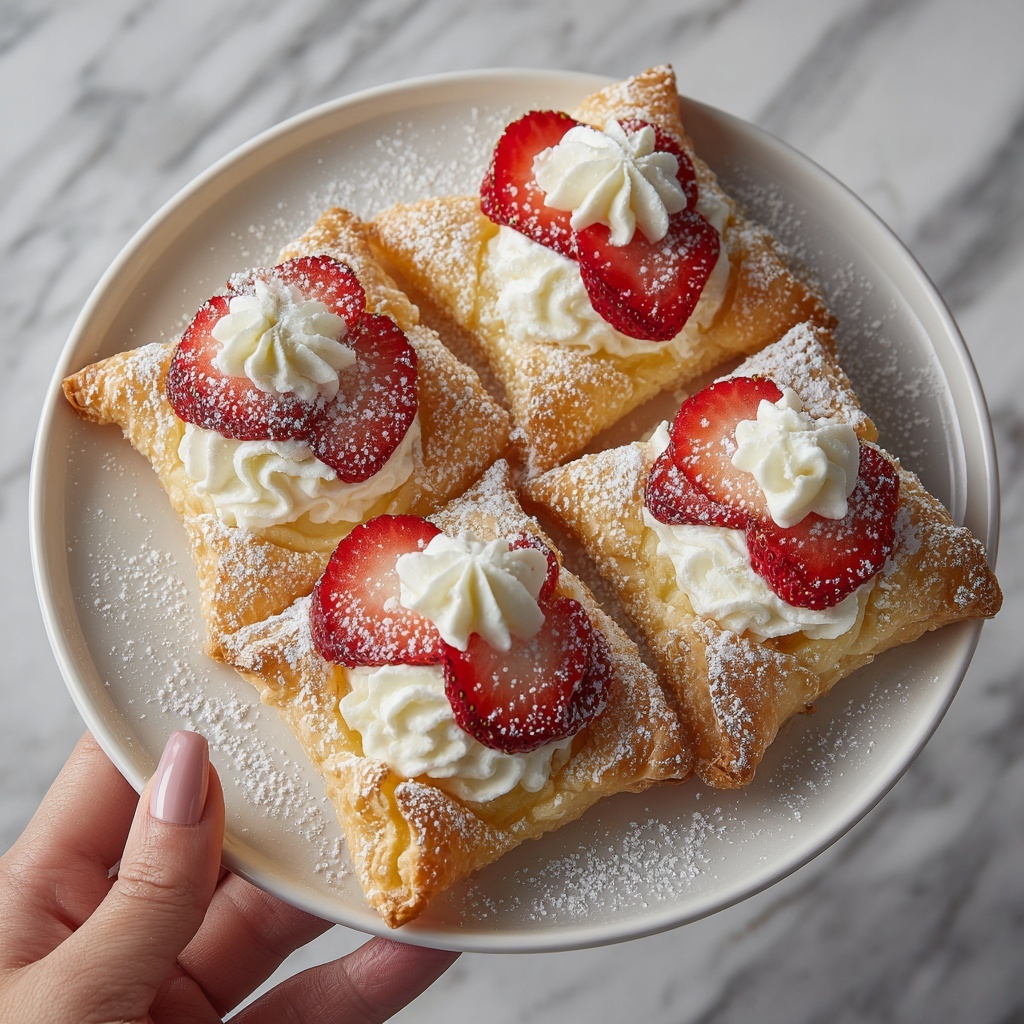 Deep Fried Strawberry Cheesecake Recipe - Recipe Image