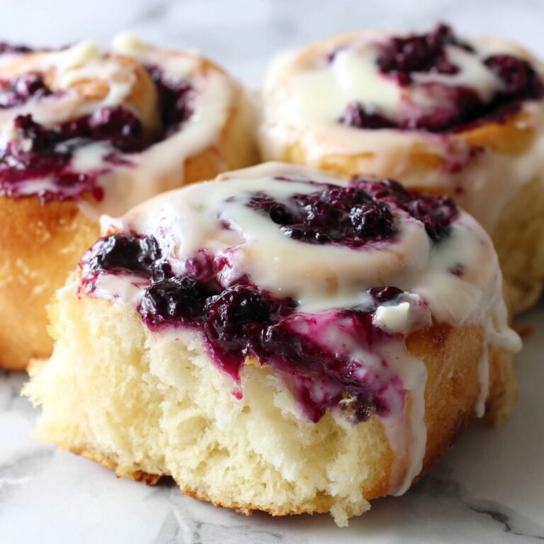 Blueberry Cheesecake Swirl Rolls Recipe