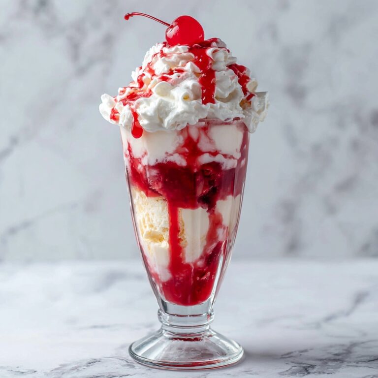 Shirley Temple Ice Cream Float Recipe