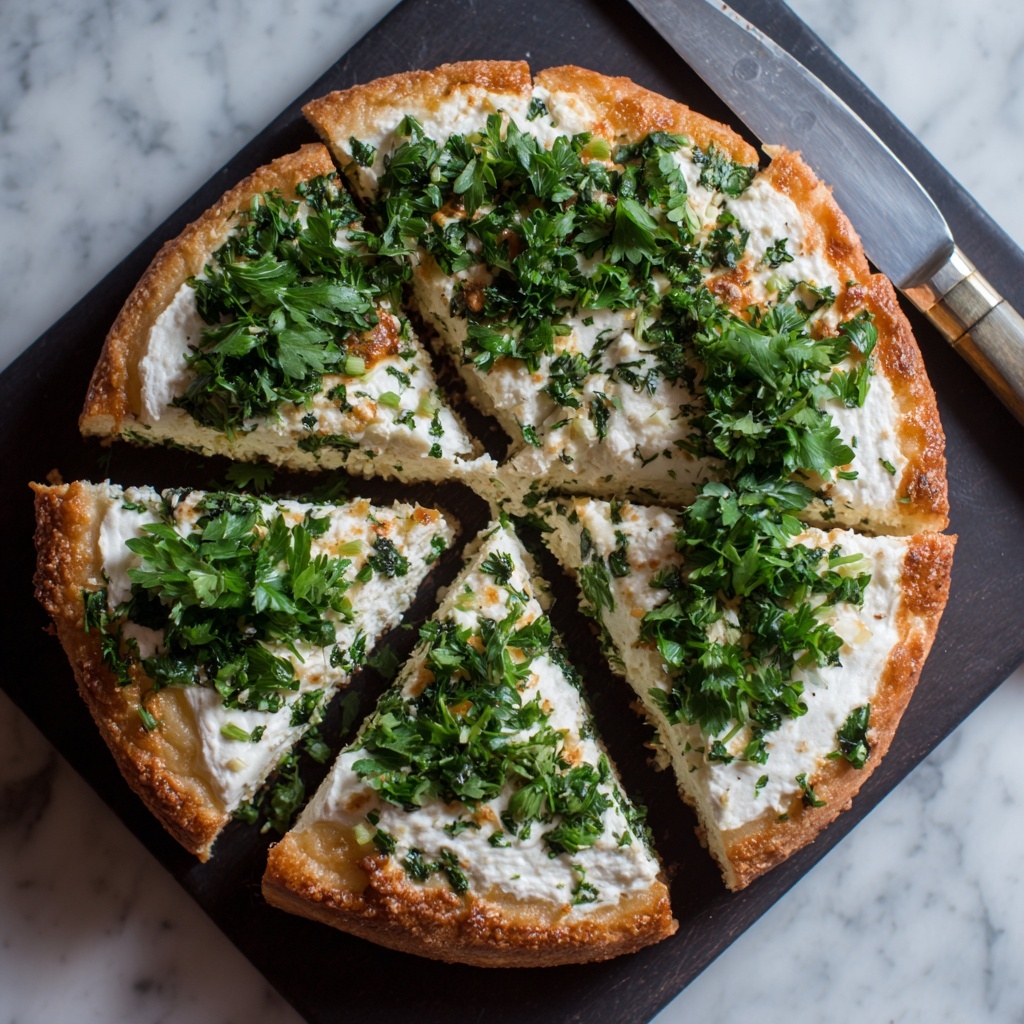 Roasted Garlic and Herb Flatbread Recipe - Recipe Image