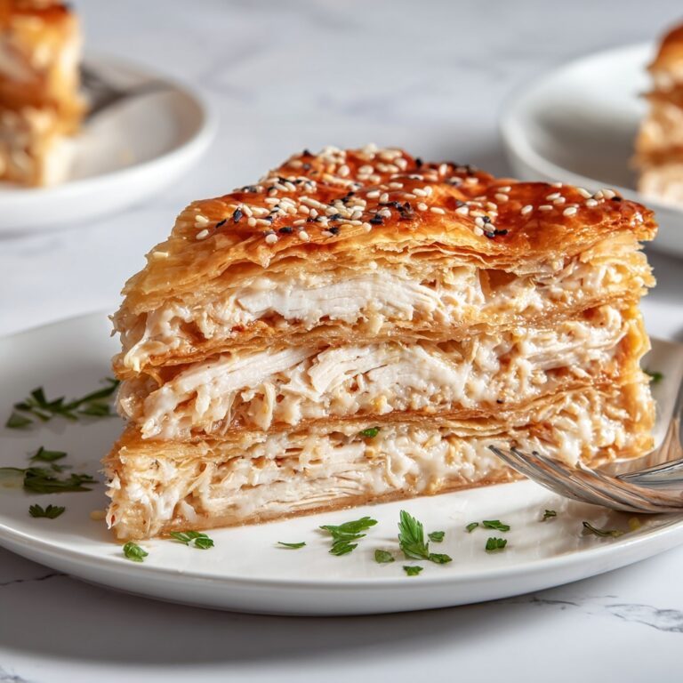 Savory Chicken and Mushroom Puff Pastry Delight Recipe