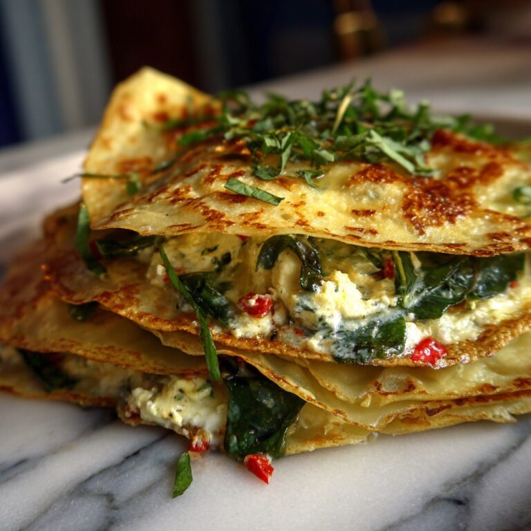 Russian Blini (Stuffed Pancakes) Recipe