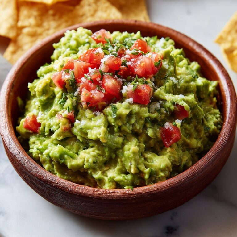 Creamy Homemade Guacamole Recipe