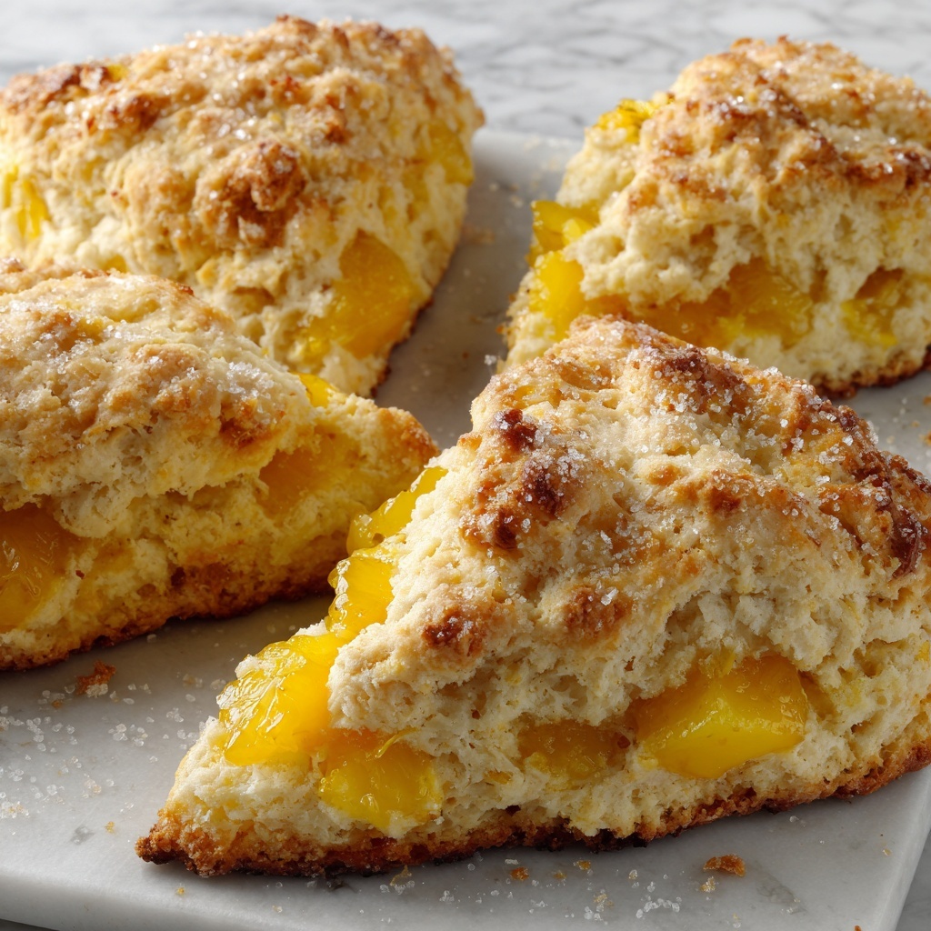 Orange Cardamom Cream Scones Recipe - Recipe Image