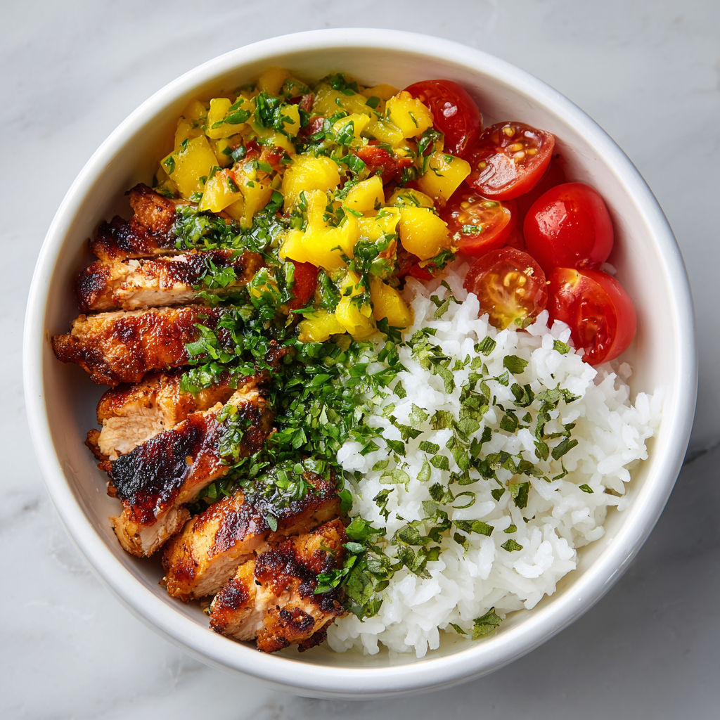 Greek Chicken Bowls Recipe - Recipe Image