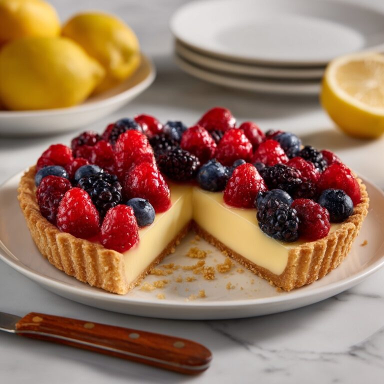 Lemon Berry Tart Recipe
