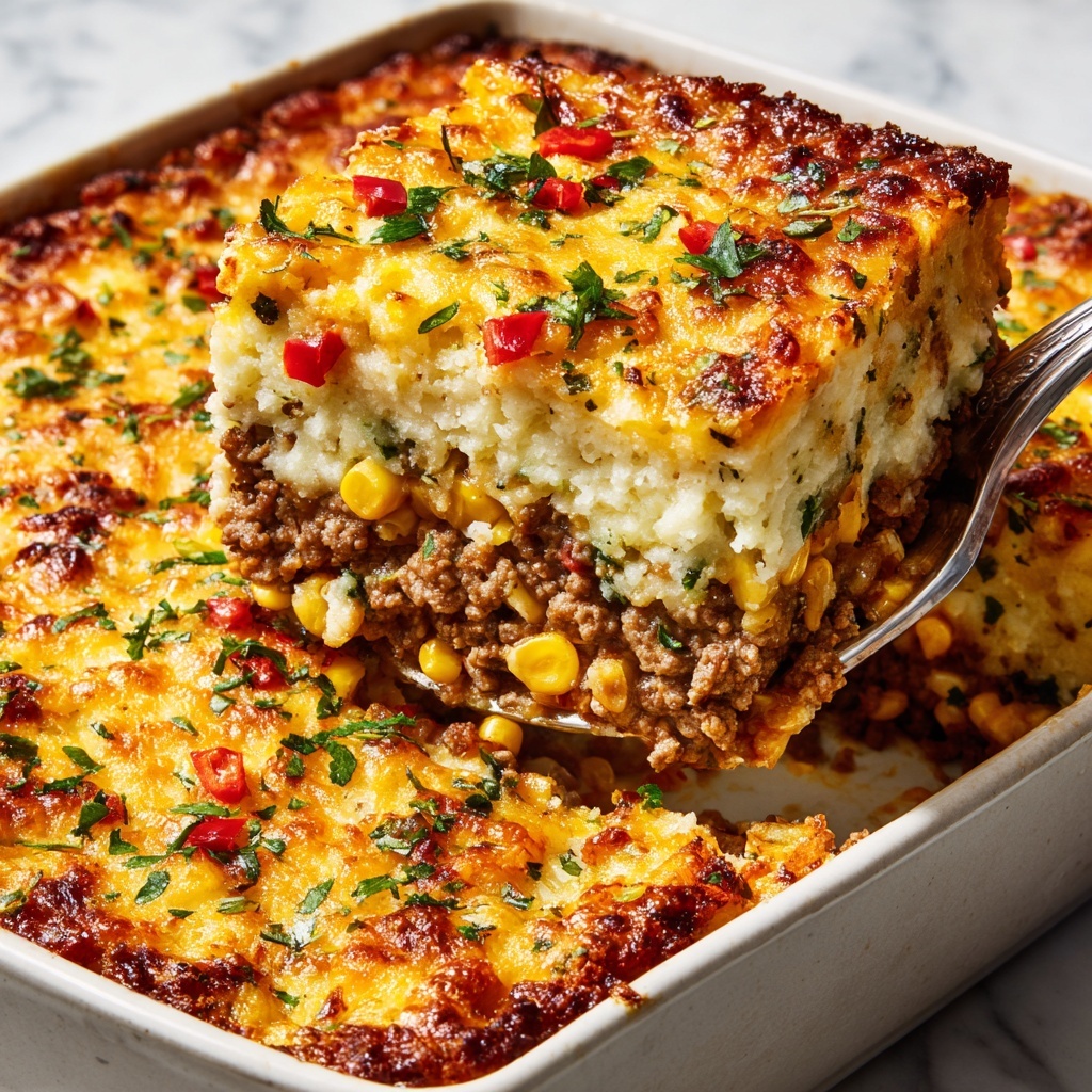 Cowboy Meatloaf and Potato Casserole Recipe - Recipe Image