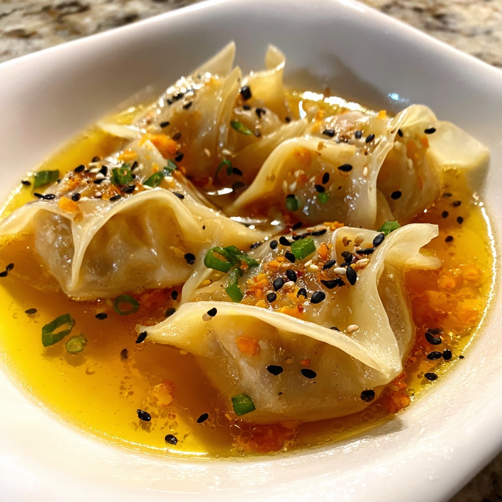 Easy Potsticker Soup Recipe - Recipe Image