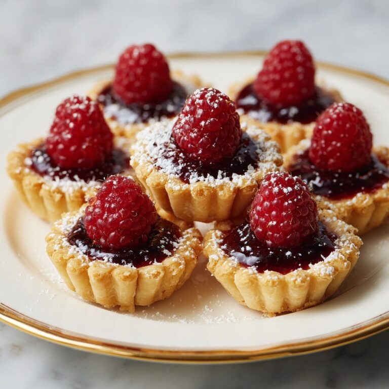 Mini Raspberry Almond Tarts Recipe