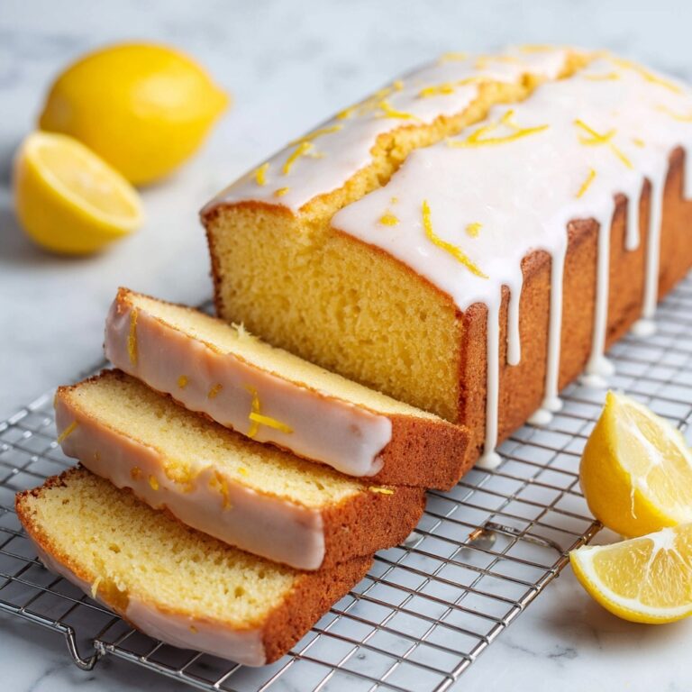 Healthy Greek Yogurt Lemon Loaf Cake Recipe