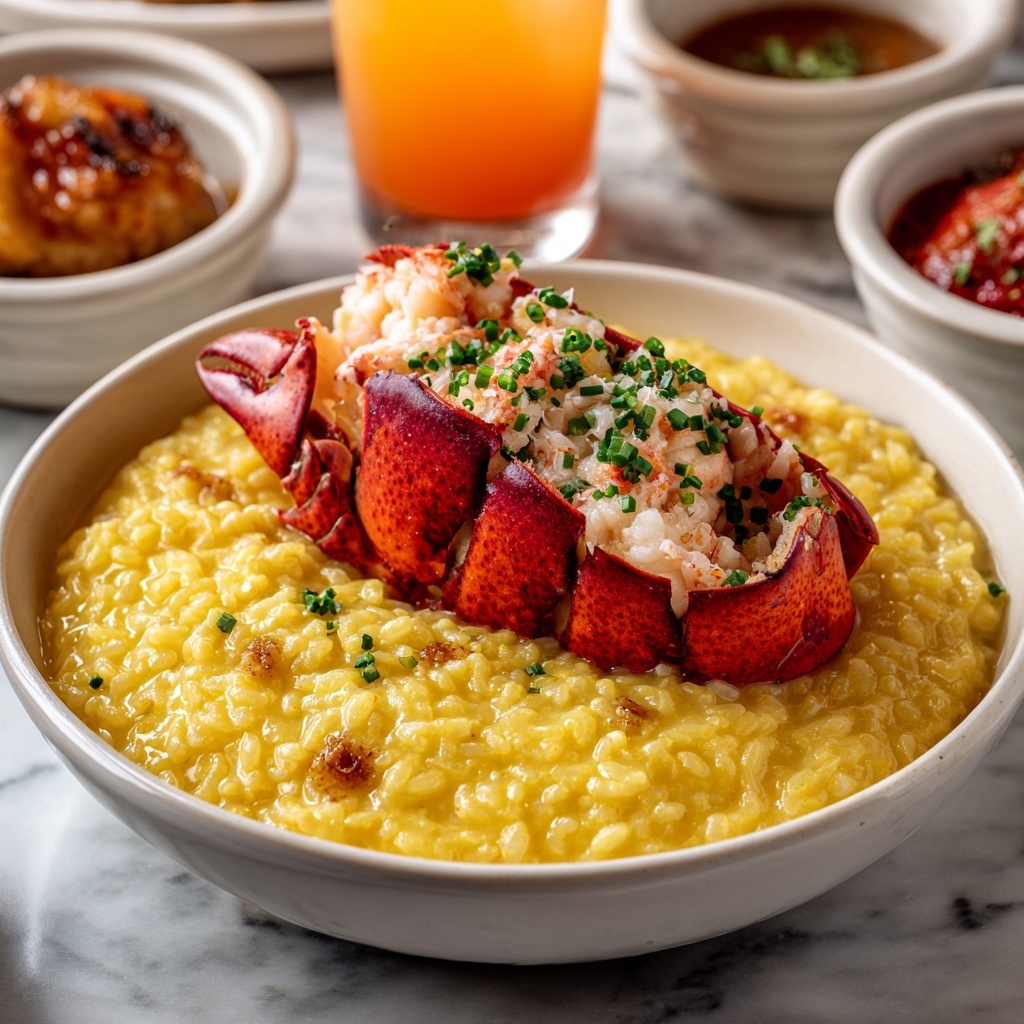 Butter Poached Lobster Risotto Recipe - Recipe Image