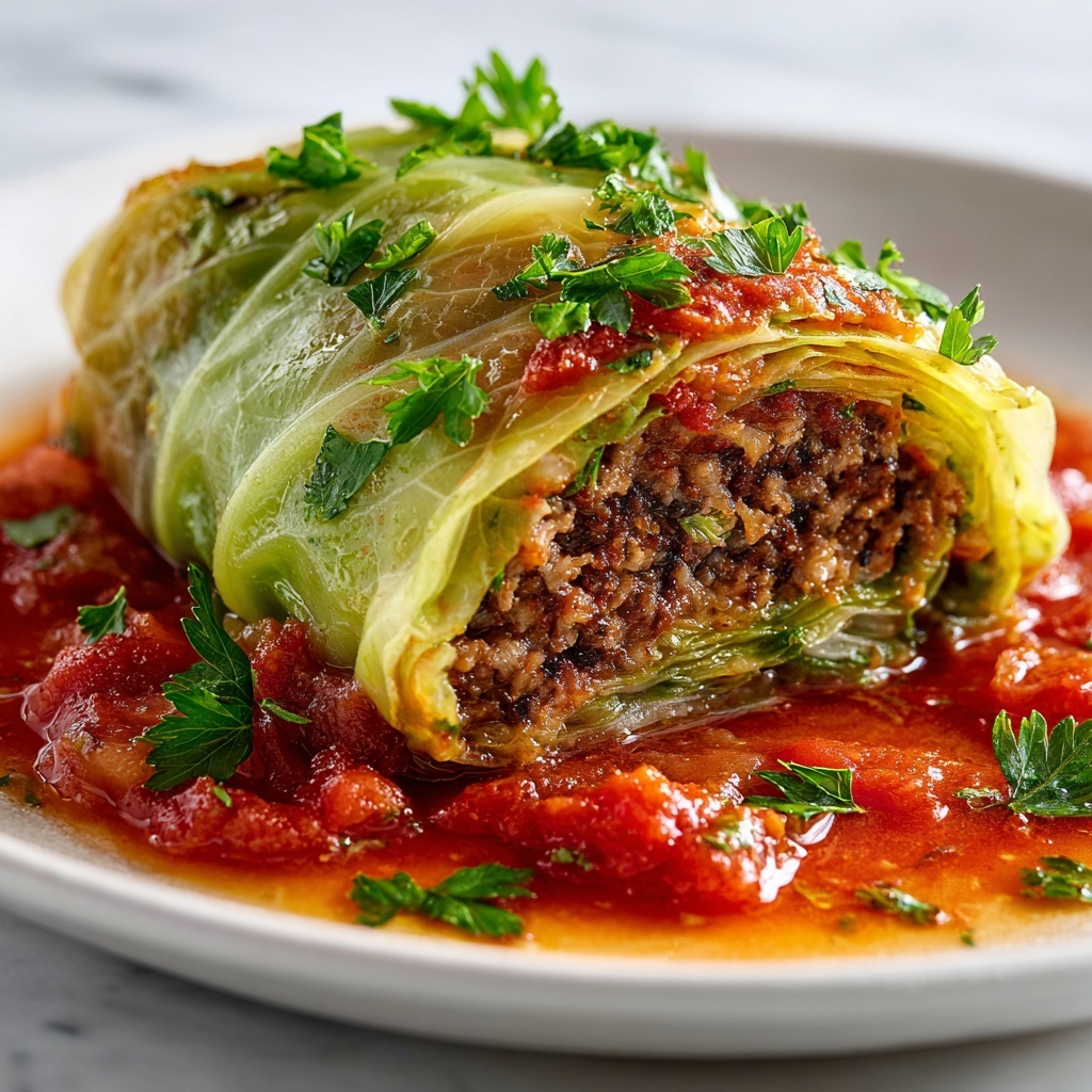 Creole Cabbage Rolls Recipe - Recipe Image