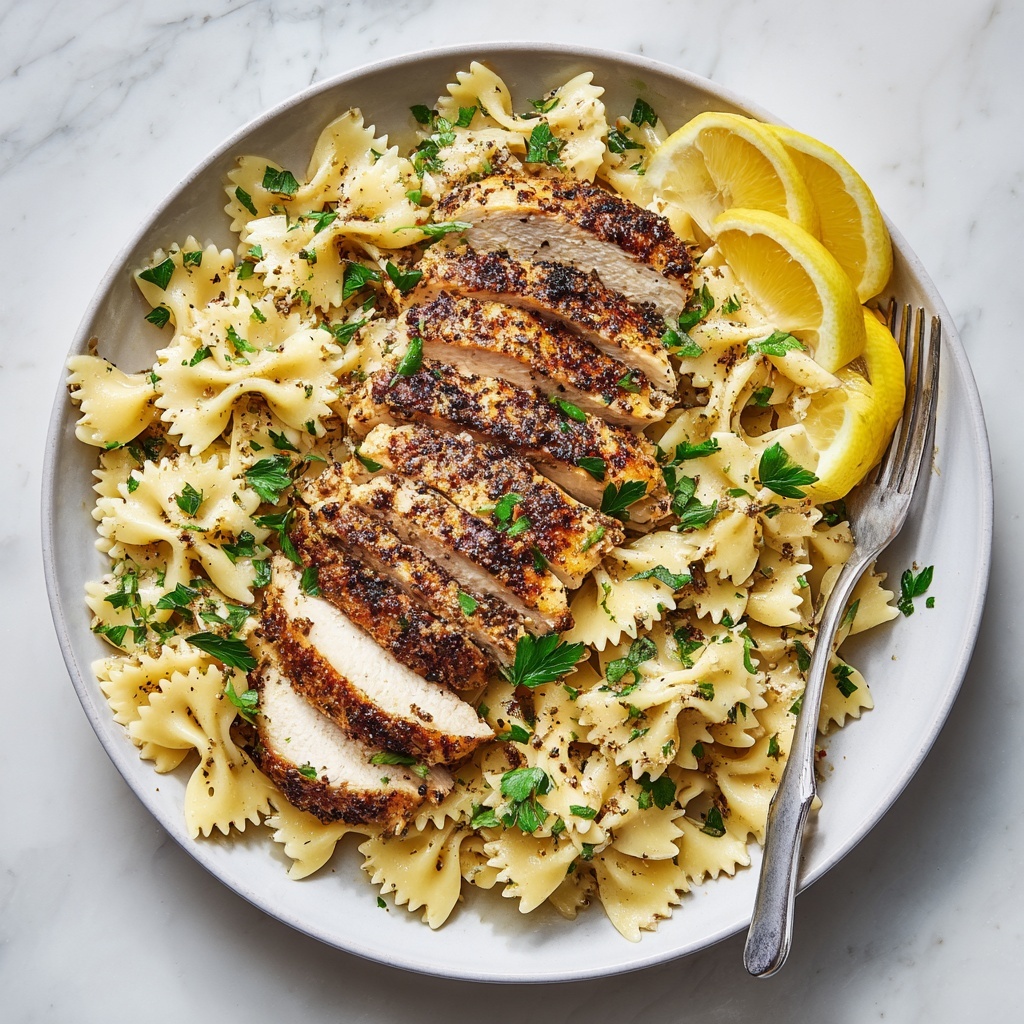 Lemon Chicken Pasta Recipe - Recipe Image