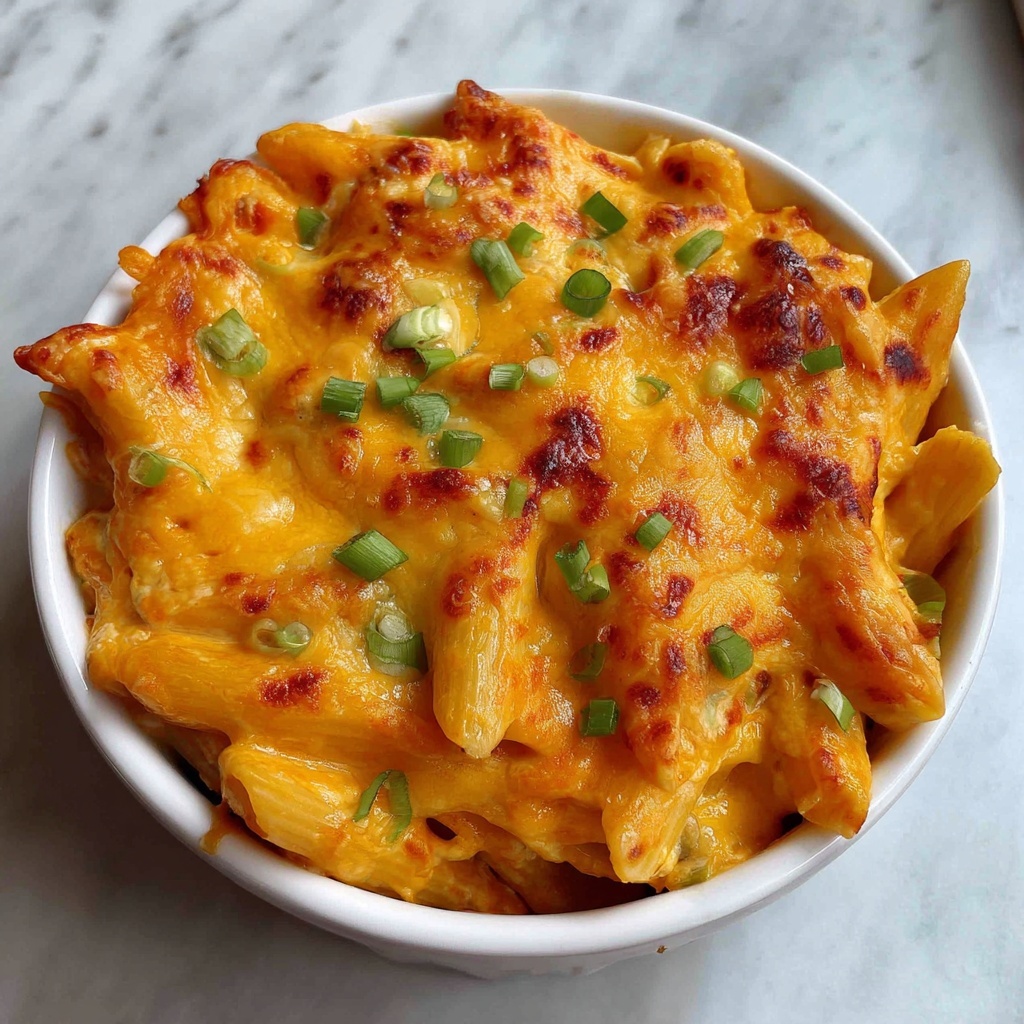 Buffalo Chicken Pasta – One Pot Recipe - Recipe Image