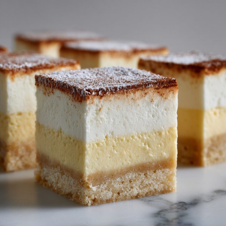Cinnamon Churro Cheesecake Bars Recipe