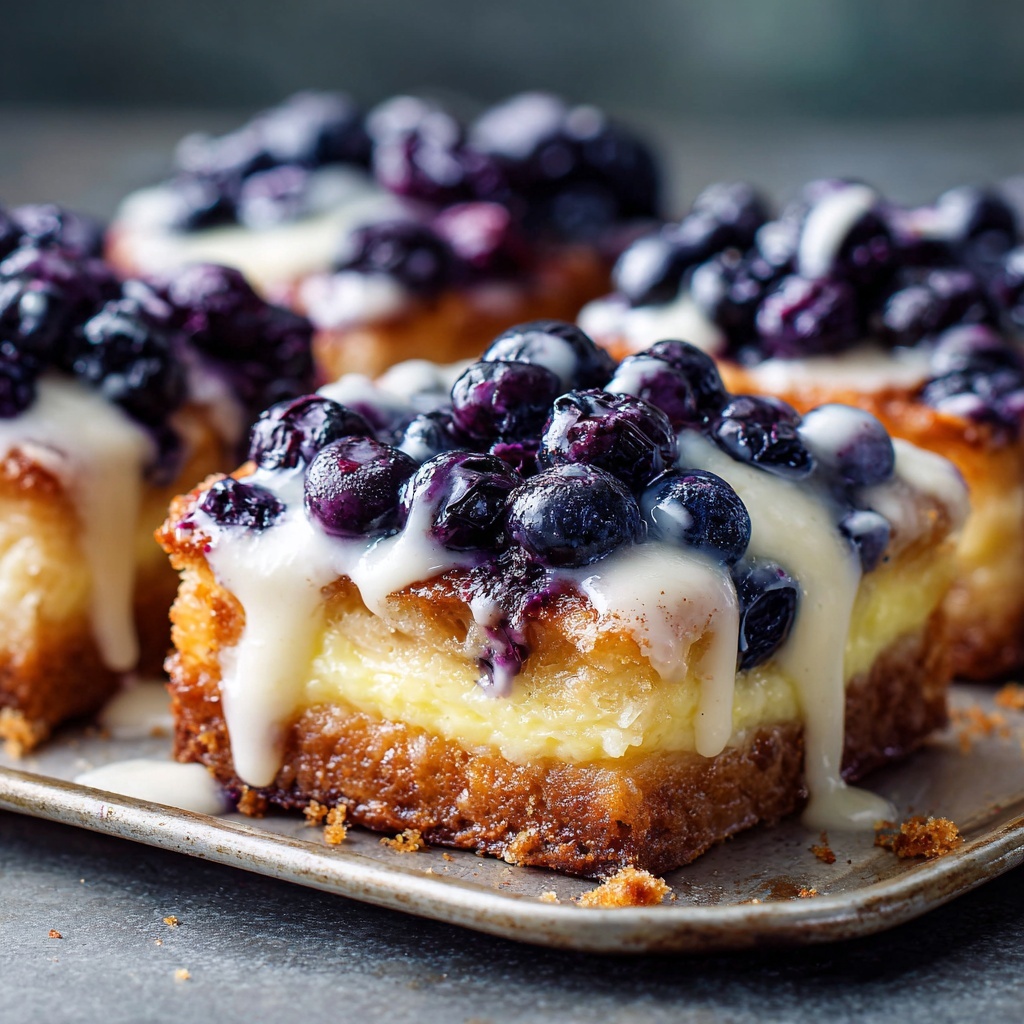 Wild Blueberry Coffee Cake Danishes Recipe - Recipe Image