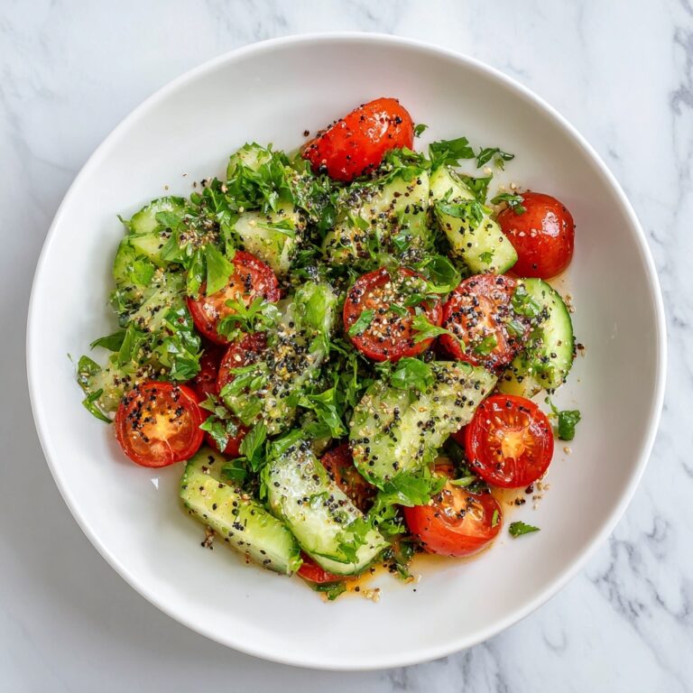 Refreshing Greek Cucumber and Tomato Salad Recipe