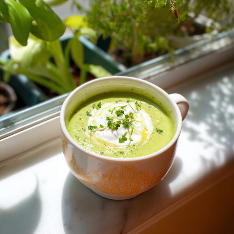 Spring Pea and Mint Soup Recipe