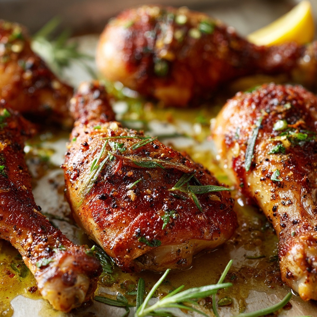 Lemon Pepper Chicken Legs and Thighs Recipe - Recipe Image