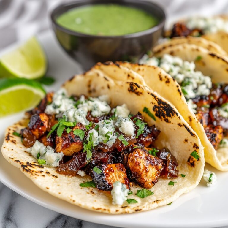 Chile–Marinated Grilled Chicken Tacos Recipe