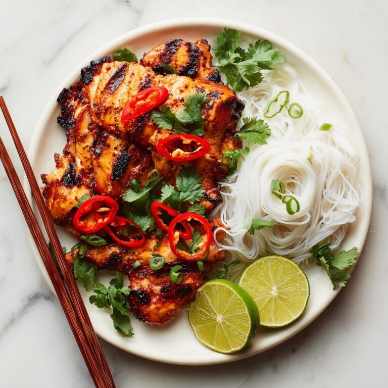 Grilled Vietnamese Lemongrass Chicken Recipe