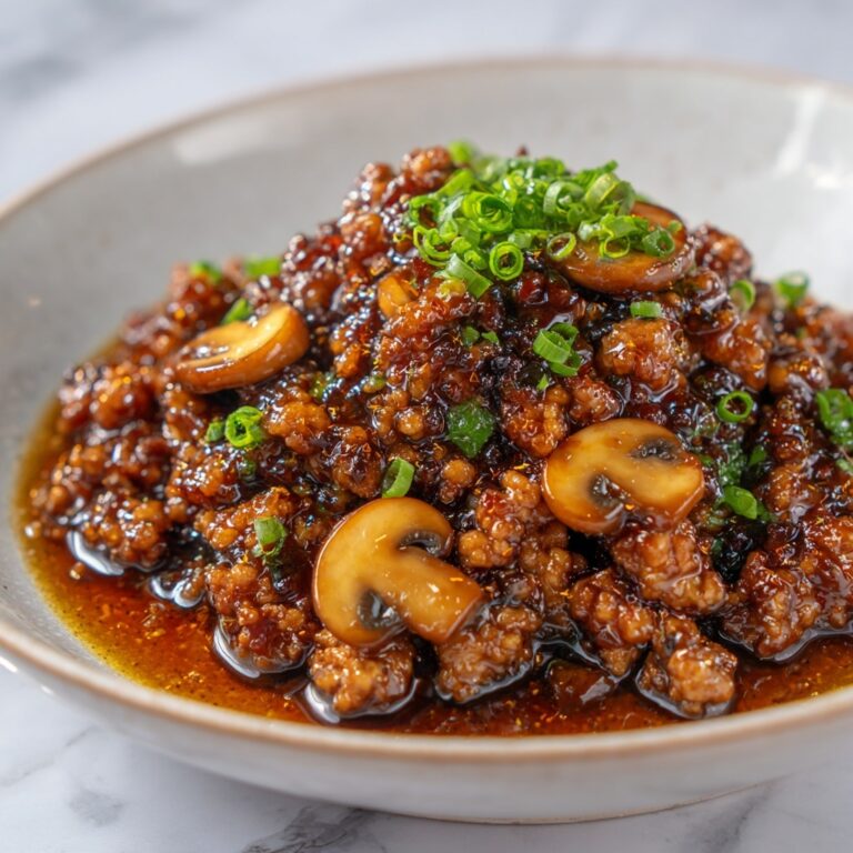 Mushroom Ground Beef Recipe