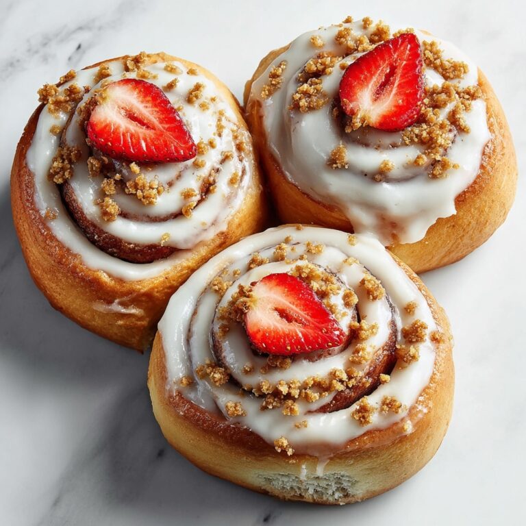 Strawberry Cheesecake Cinnabon Rolls Recipe