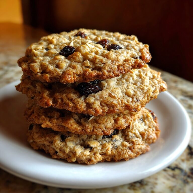 Oatmeal Raisin Cookies Recipe