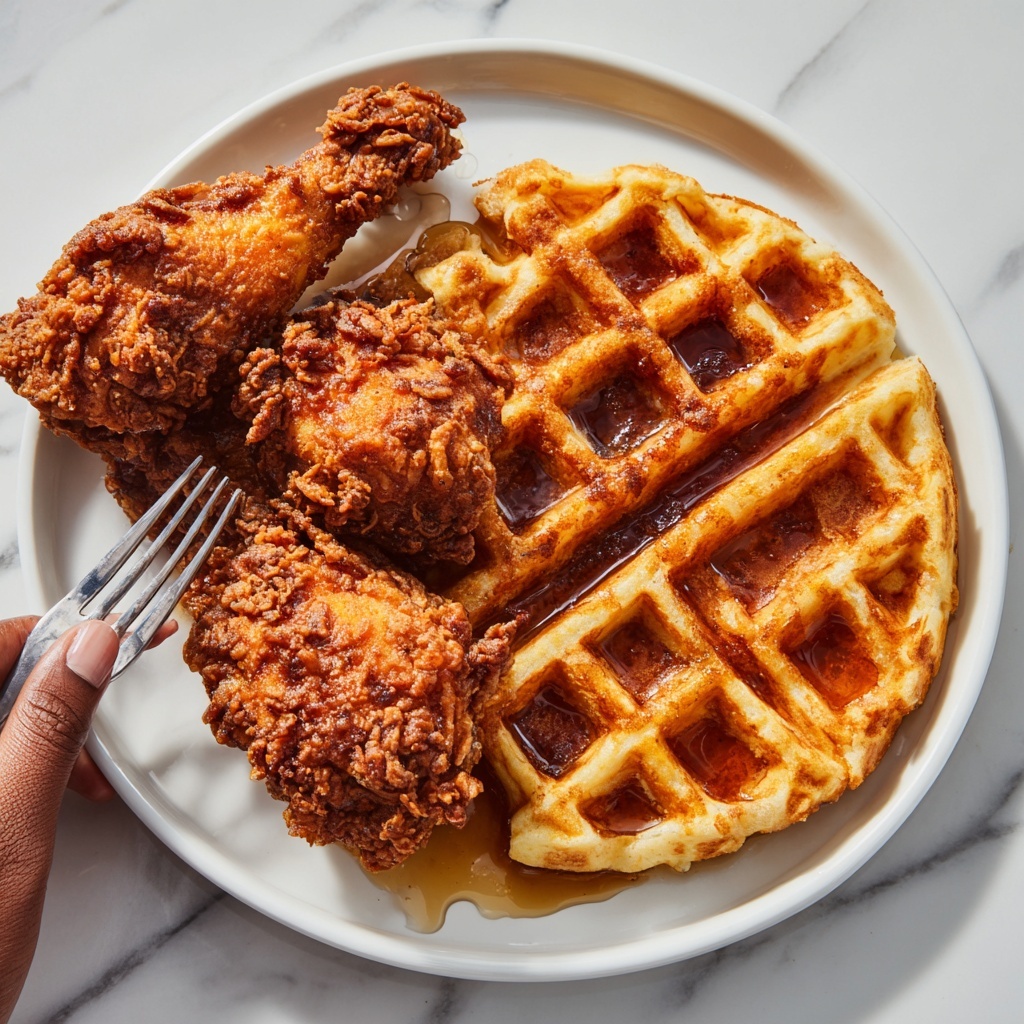 Chicken and Waffles Recipe - Recipe Image