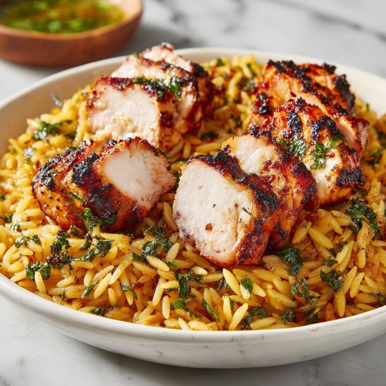 Creamy Tuscan Chicken with Orzo Recipe