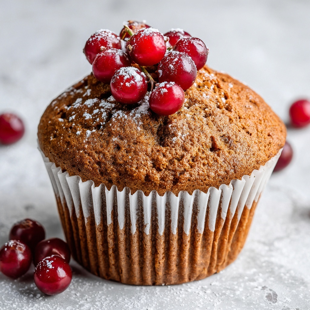 Cranberry Orange Muffins Recipe - Recipe Image