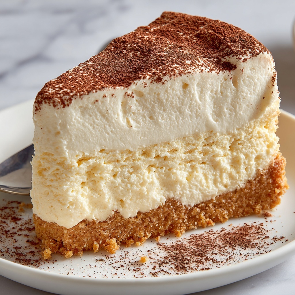 Tiramisu Japanese Cotton Cheesecake: Light Dessert Recipe - Recipe Image