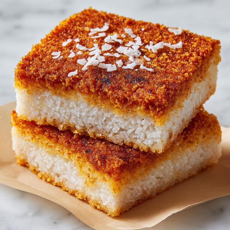 Sticky Coconut Cake (Wingko Babat) Recipe