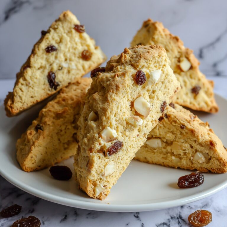 Apple Cinnamon Raisin Scones Recipe