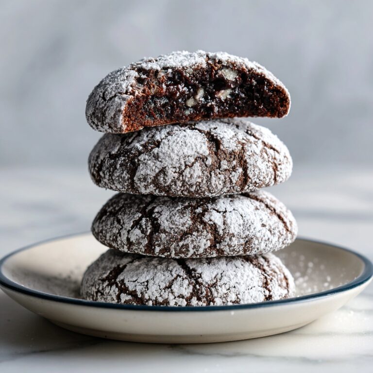 Classic Chocolate Snowball Cookies Recipe