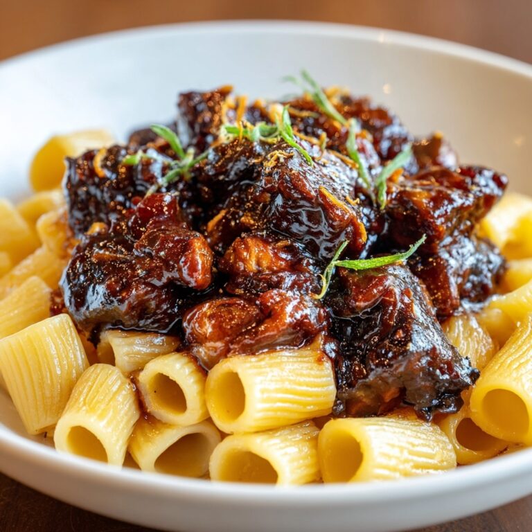 Creamy Garlic Beef Pasta Recipe