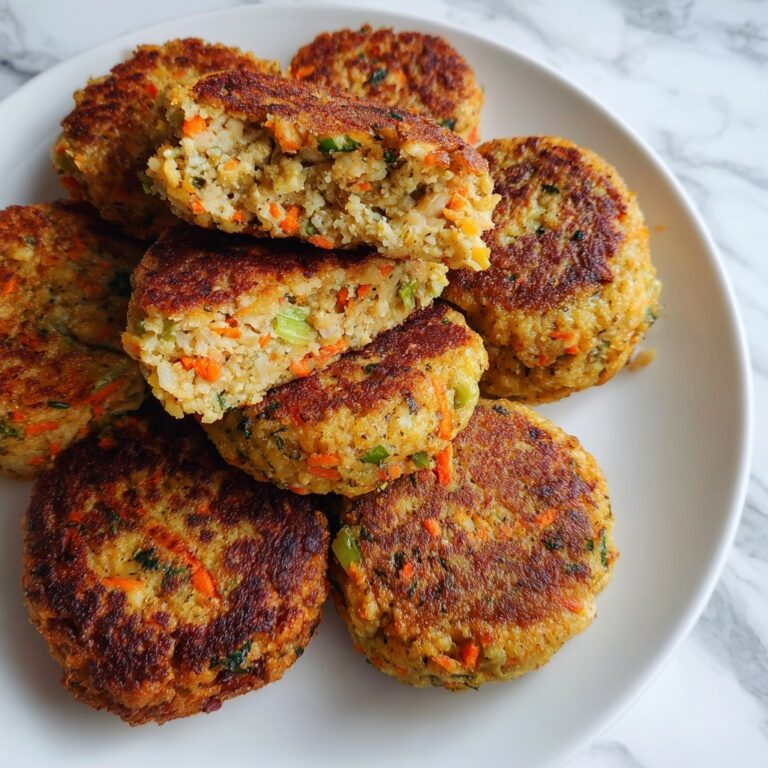 Tofu and Vegetable Patties Recipe