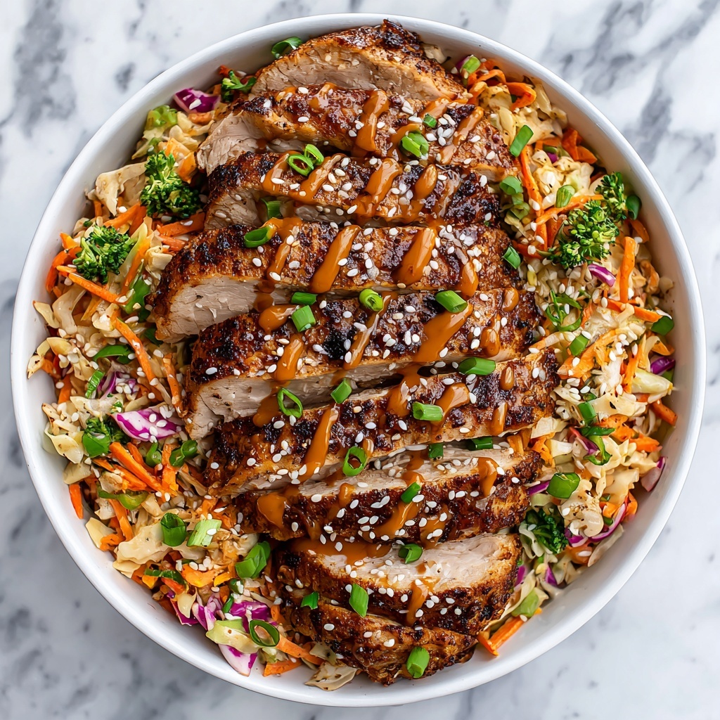 Sesame Chicken Cabbage Crunch Salad: An Amazing Ultimate Dinner Idea Recipe - Recipe Image
