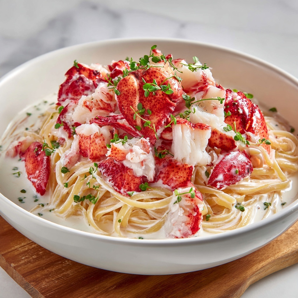 Buttered Lobster Pasta Recipe - Recipe Image