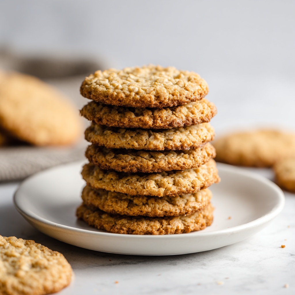 Peanut Butter Oatmeal Cookies Recipe - Recipe Image