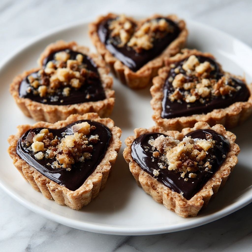 Heart Shaped Chocolate Thumbprint Cookies Recipe - Recipe Image