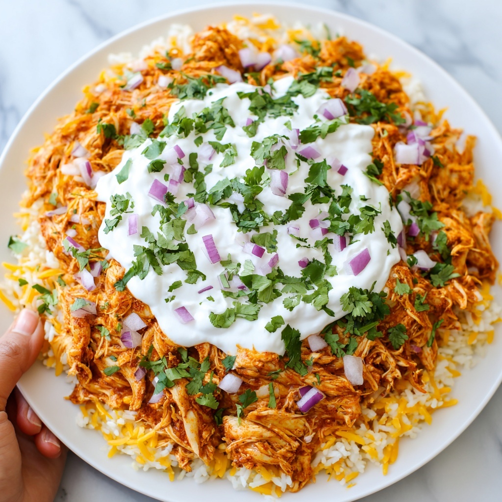 Chicken Tinga Tacos with Veggie Garnishes Recipe - Recipe Image